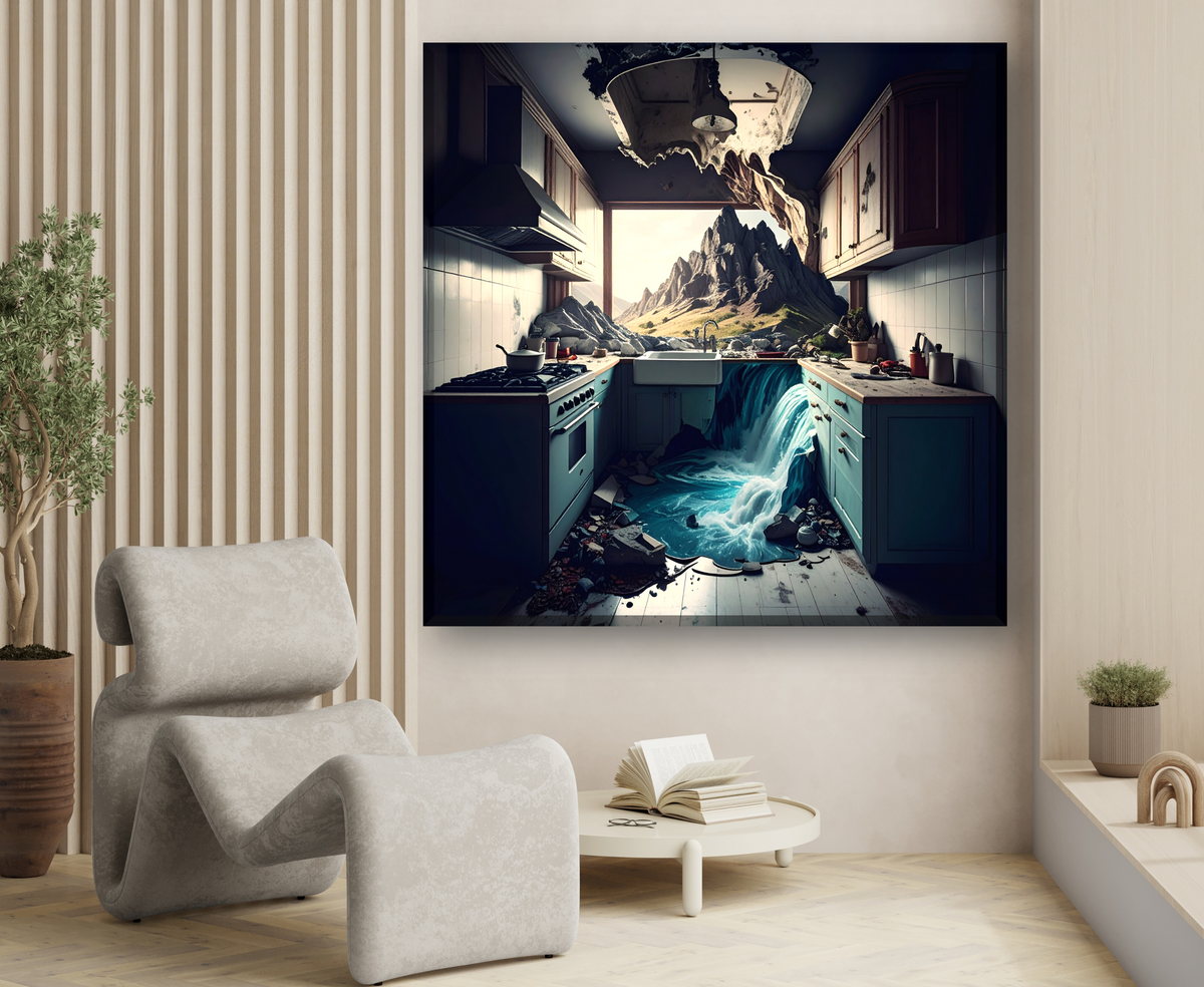 Eclectic Living Art Collection