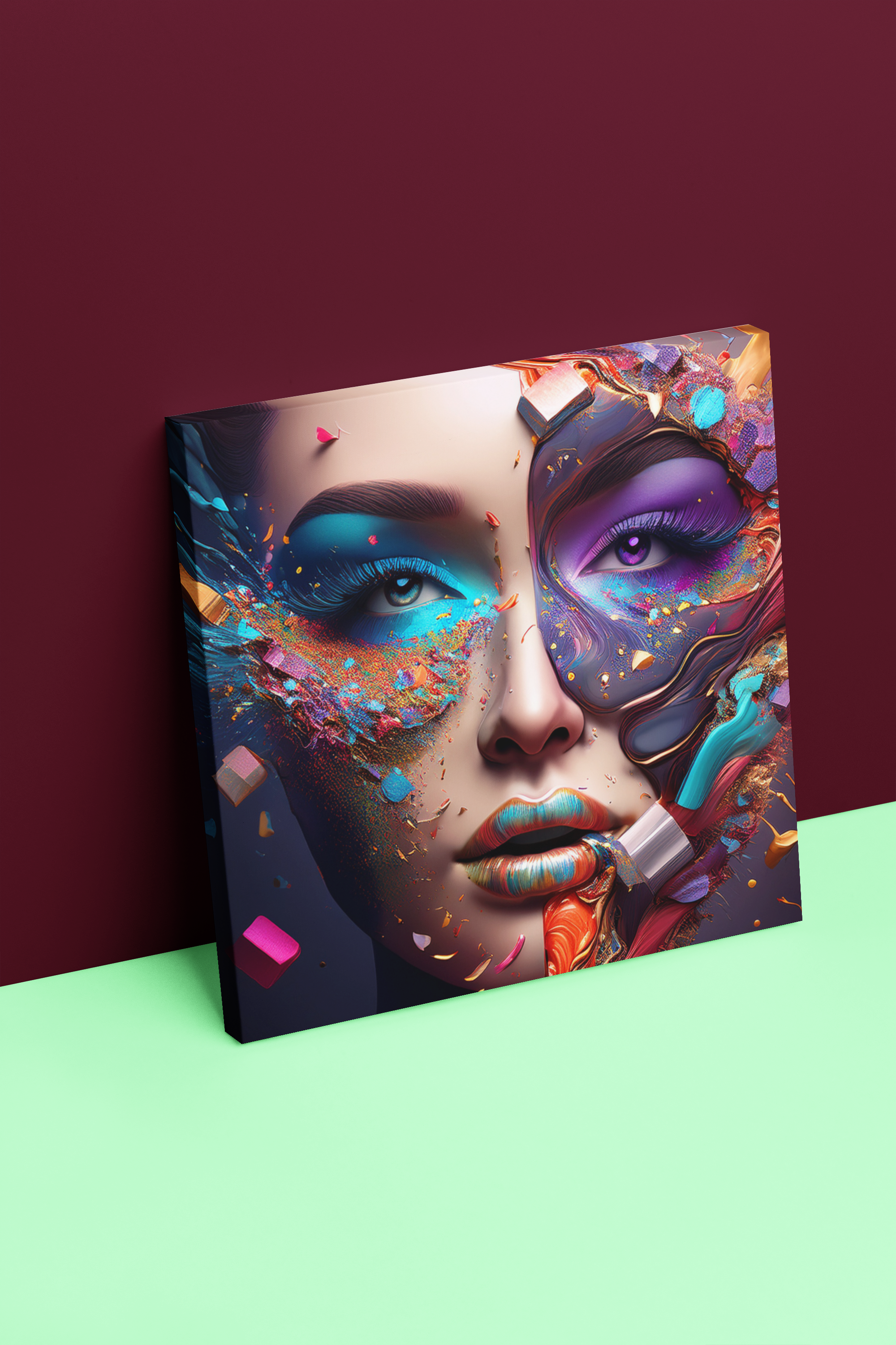 Beauty and Brushes Explosion