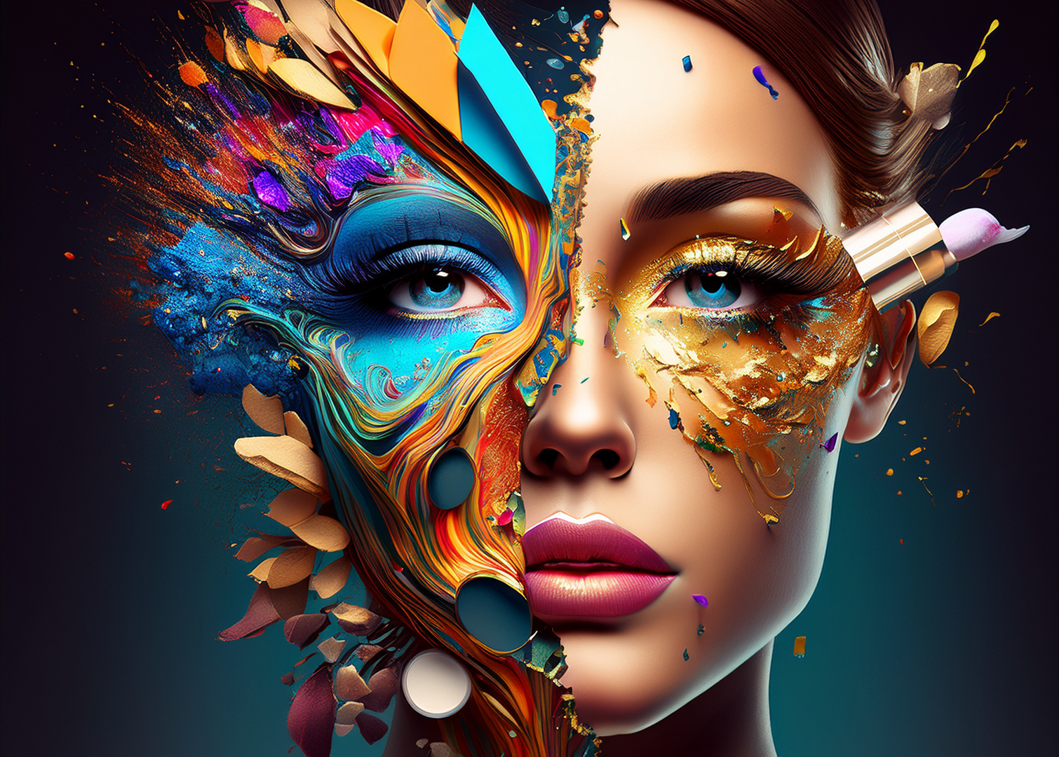 Beauty and Brushes Explosion