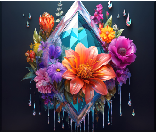 Diamond Burst Blooms