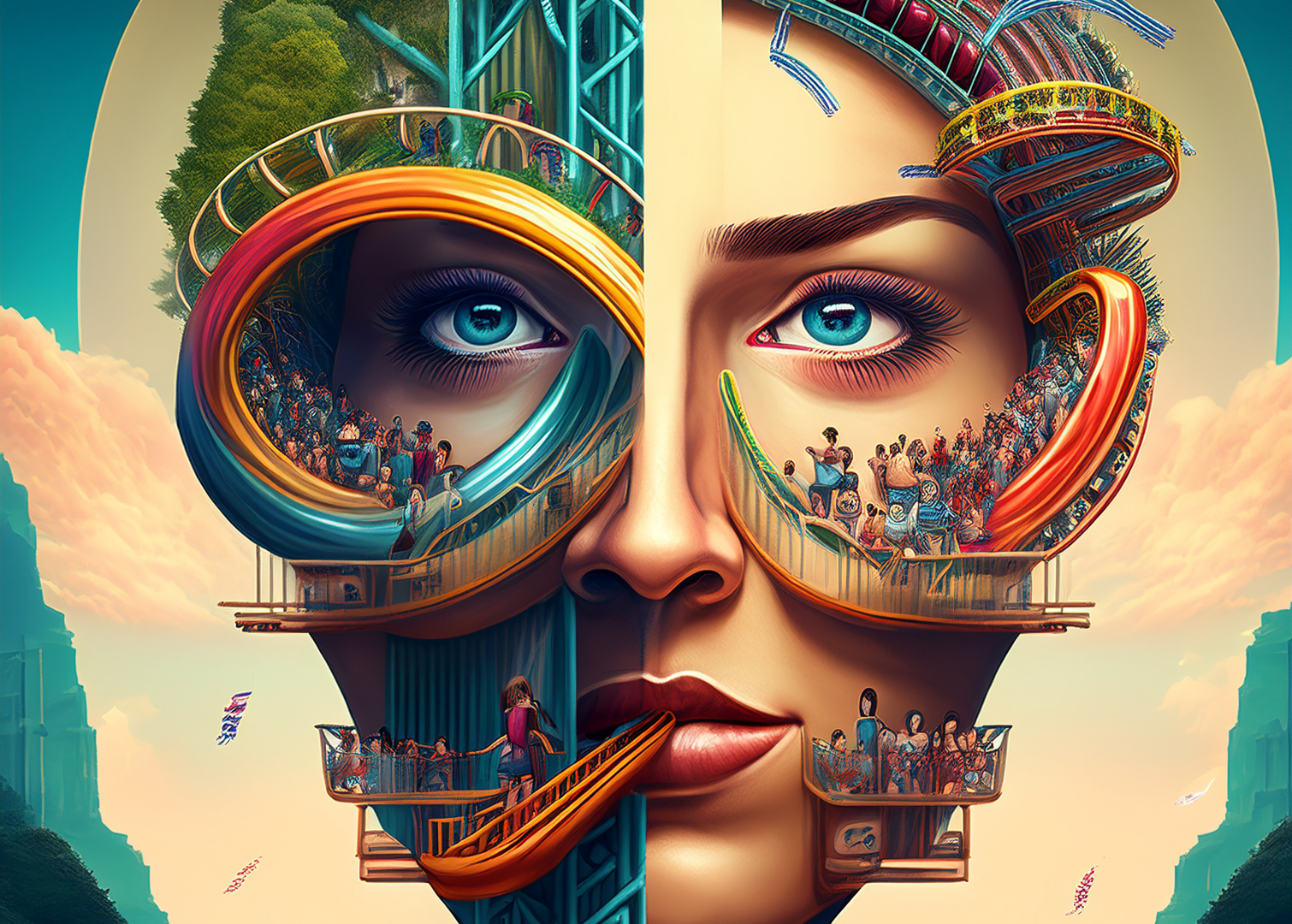 Whimsical Carousel - Coaster Craze