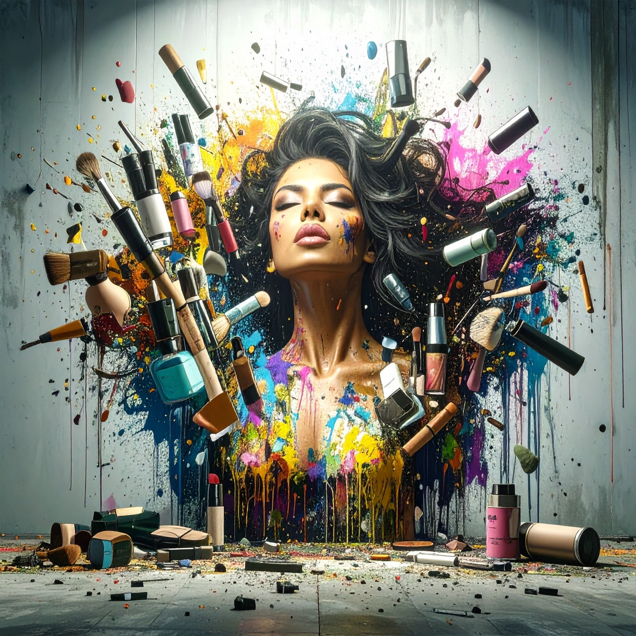 Beauty and Brushes Explosion